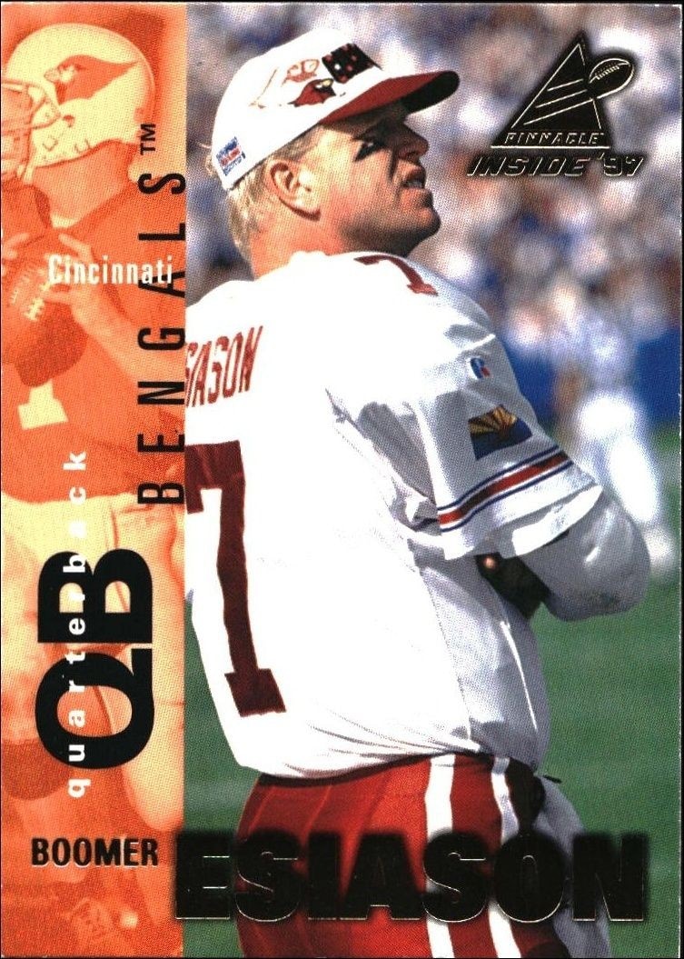 1997 Pinnacle Inside Boomer Esiason #44 trading card