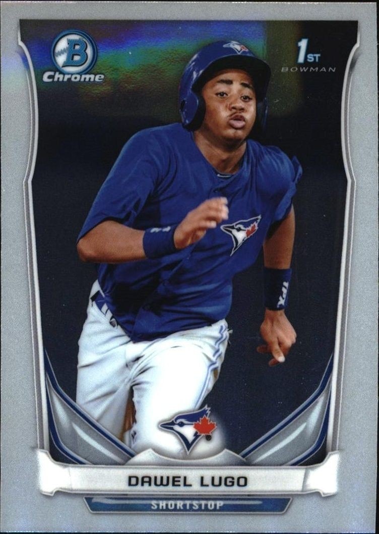 2014 Bowman Dawel Lugo #BCP89 trading card