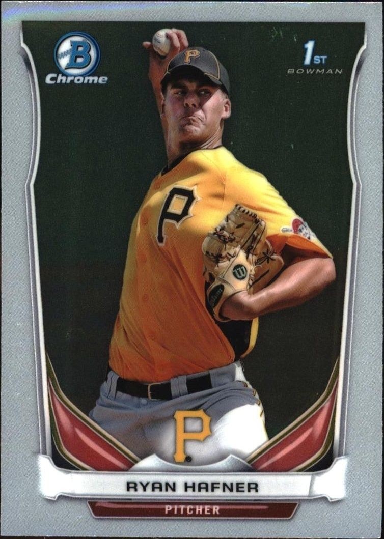 2014 Bowman Ryan Hafner #BCP63 trading card