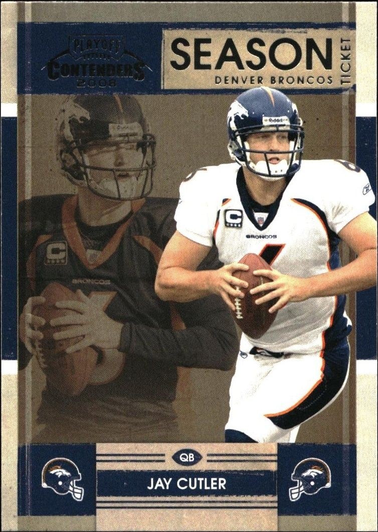 2008 Playoff Contenders Jay Cutler #31 trading card