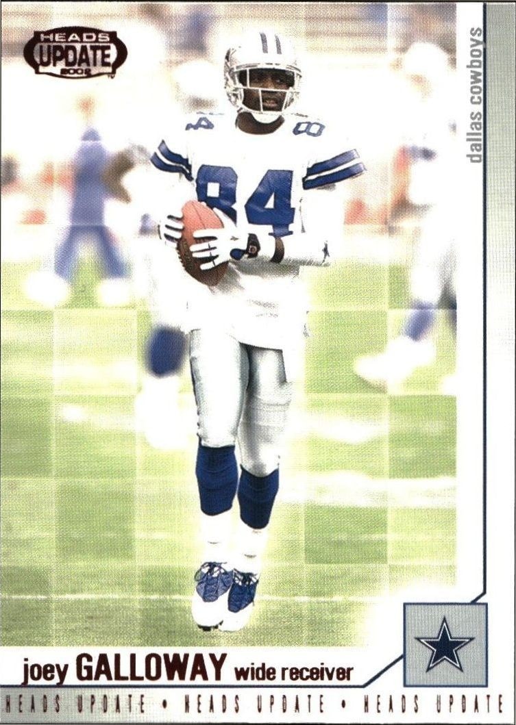2002 Pacific Heads Update Joey Galloway #48 trading card