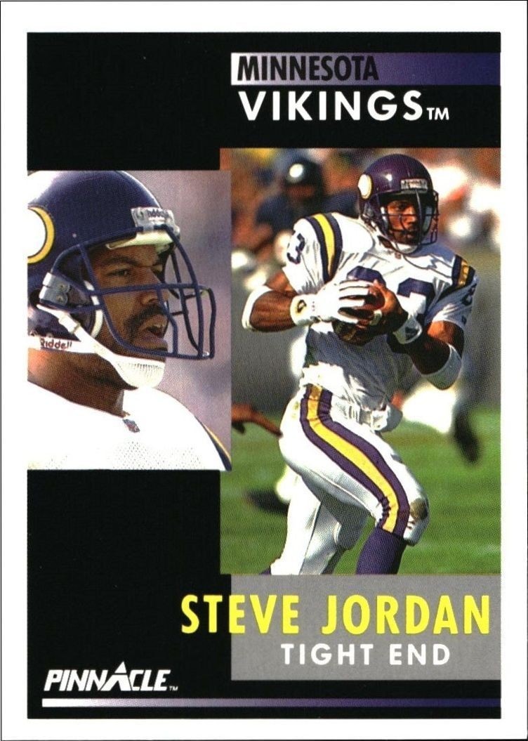 1991 Pinnacle Steve Jordan #227 trading card