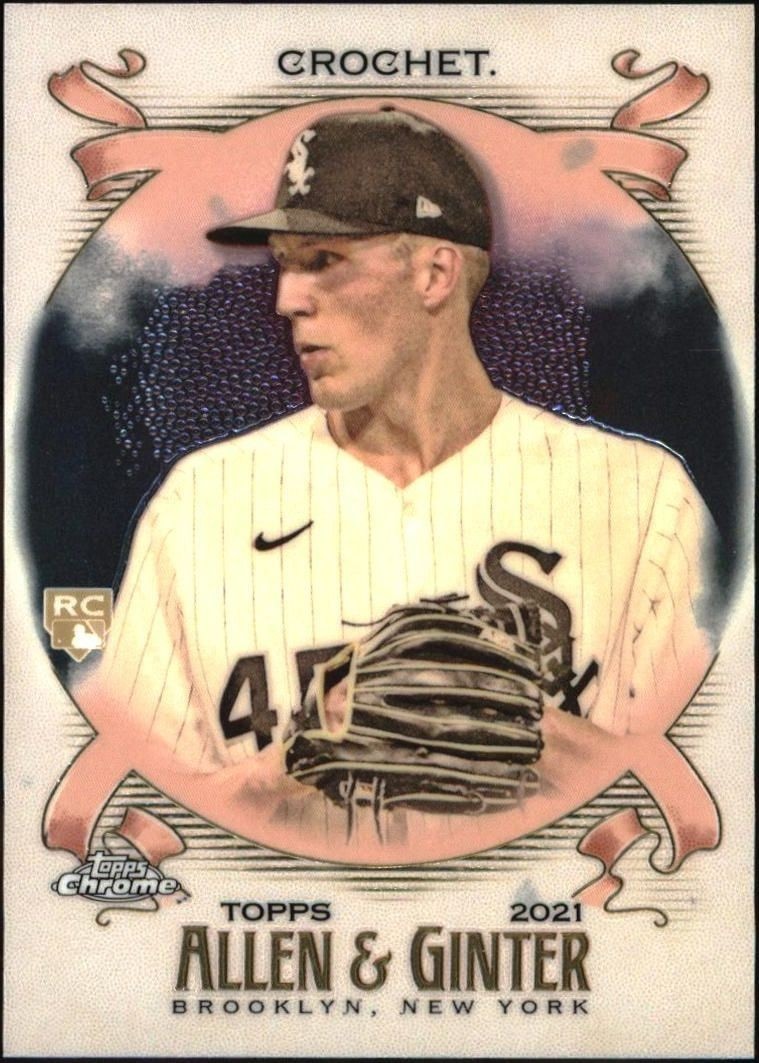 2021 Topps Allen & Ginter Chrome Garrett Crochet #220 trading card