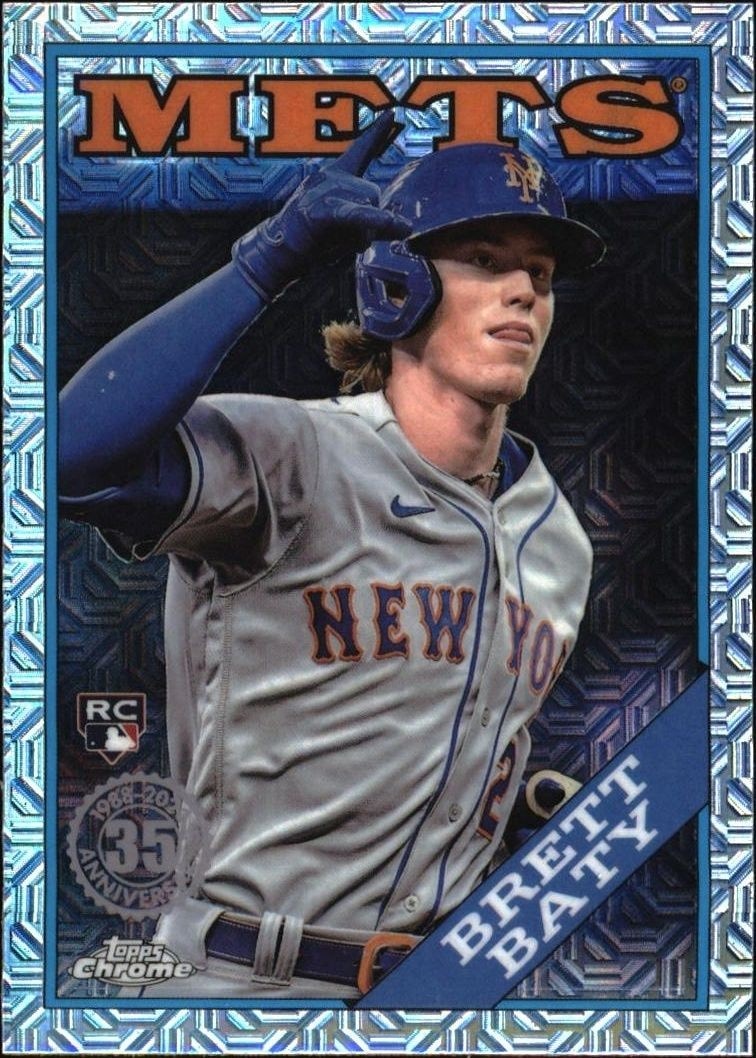 2023 Topps Chrome Update Brett Baty #T88CU-45 trading card