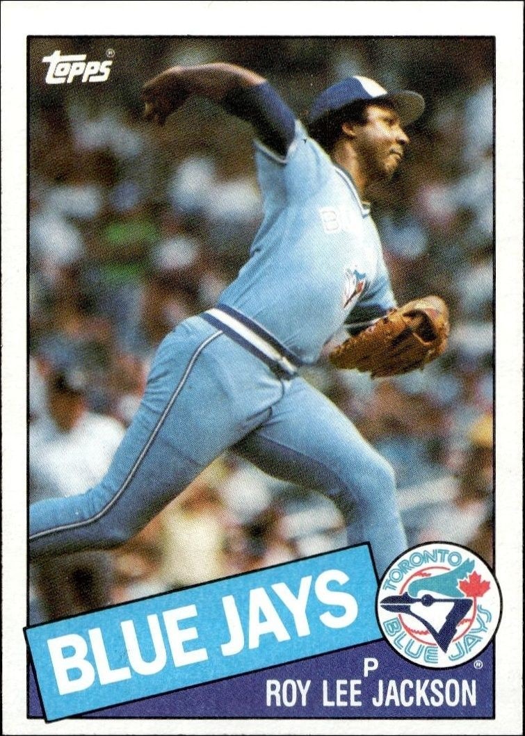 1985 Topps Roy Lee Jackson #516 baseball trading card front
