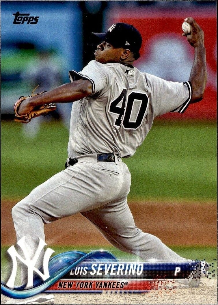 2018 Topps Luis Severino #303 trading card