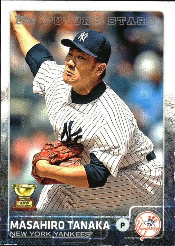 2015 Topps Masahiro Tanaka #142 trading card