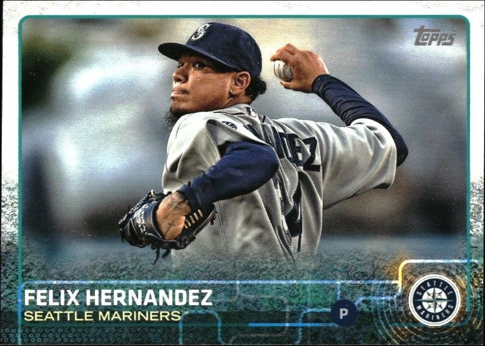 2015 Topps Felix Hernandez #325 trading card