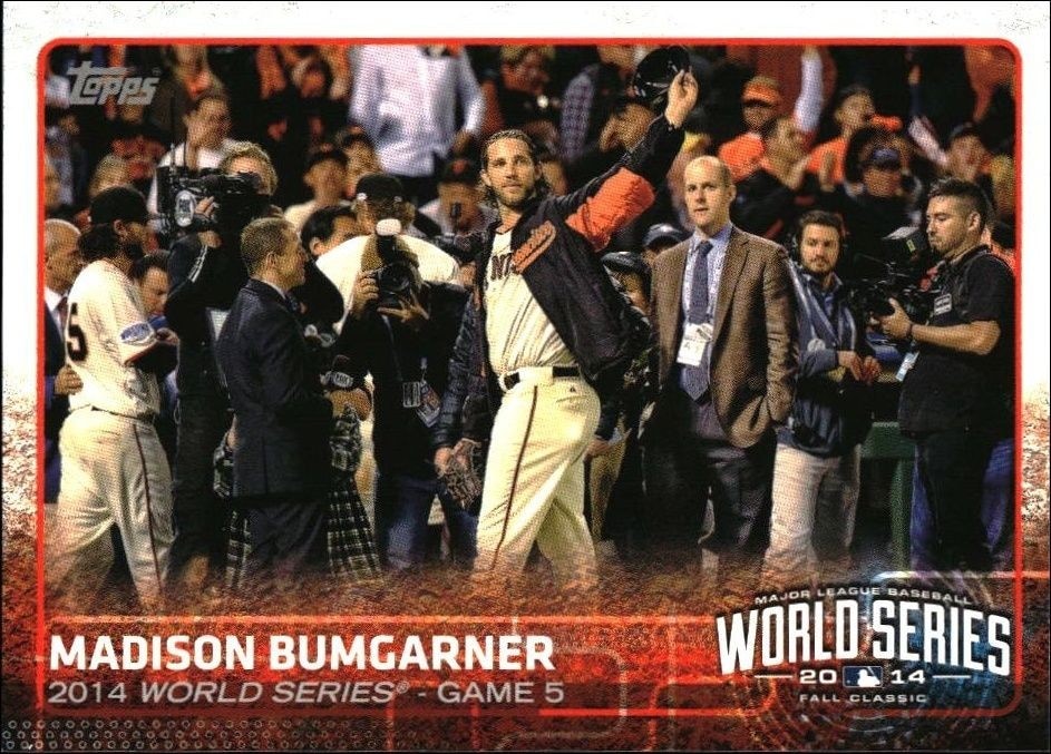 2015 Topps Madison Bumgarner #227 trading card