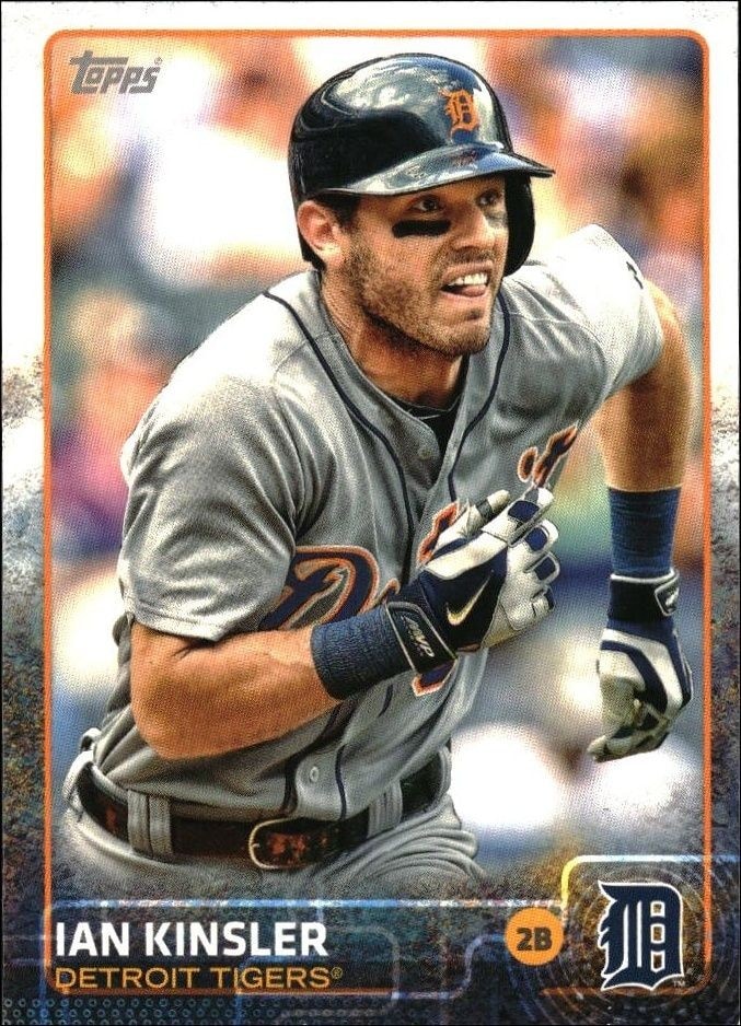 2015 Topps Series 1 Ian Kinsler #92 trading card