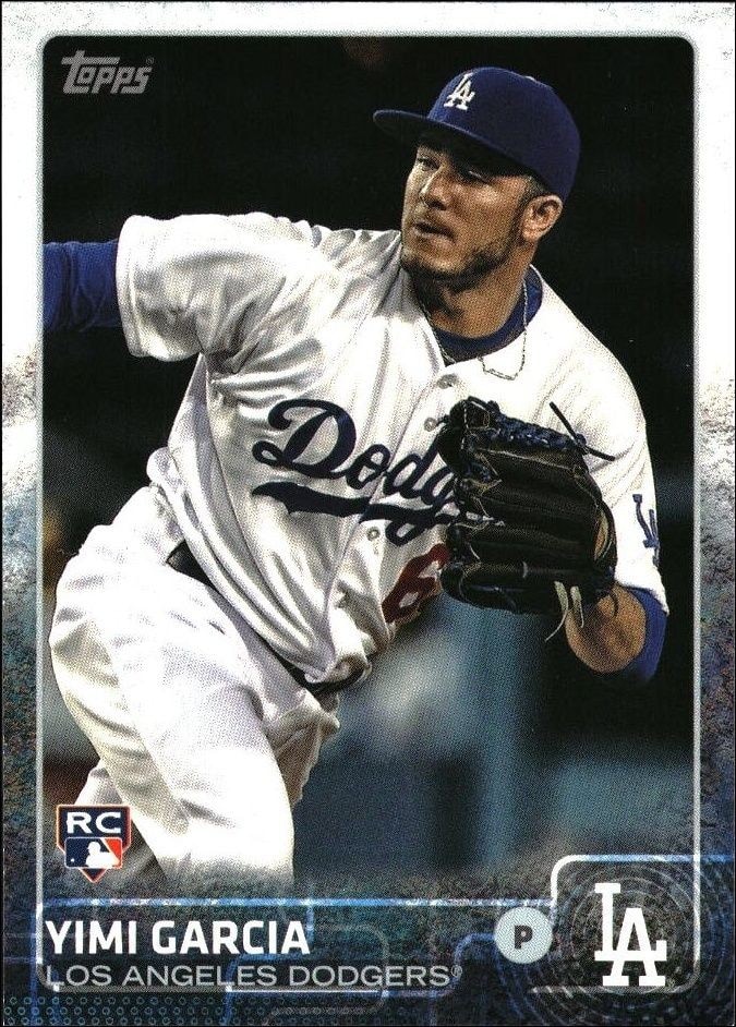 2015 Topps Series 1 Yimi Garcia #191 trading card