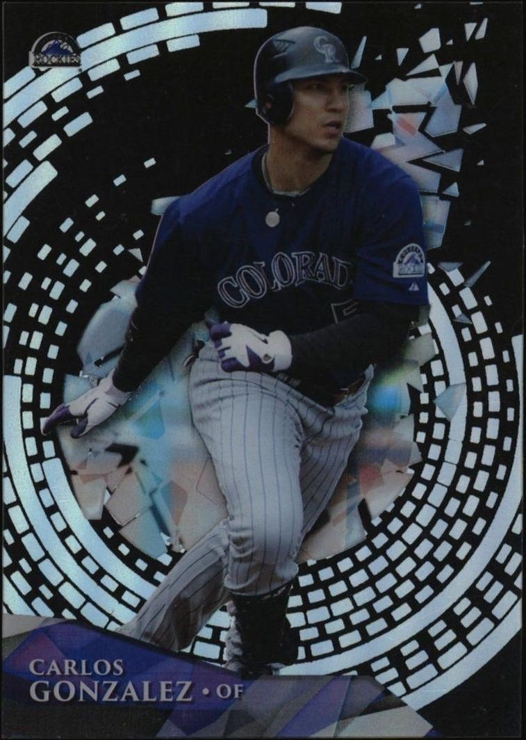 2014 Topps High Tek Carlos Gonzalez #HT-CG trading card