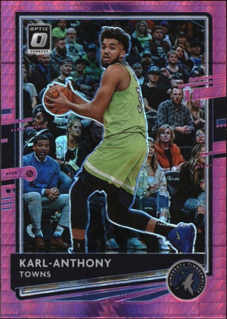 2020-21 Panini Donruss Optic Karl-Anthony Towns #79 trading card