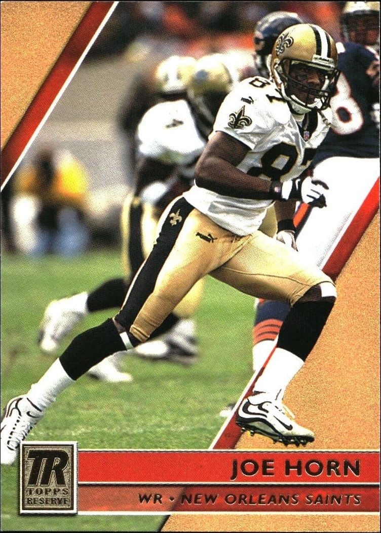 2001 Topps Reserve Joe Horn #2 trading card