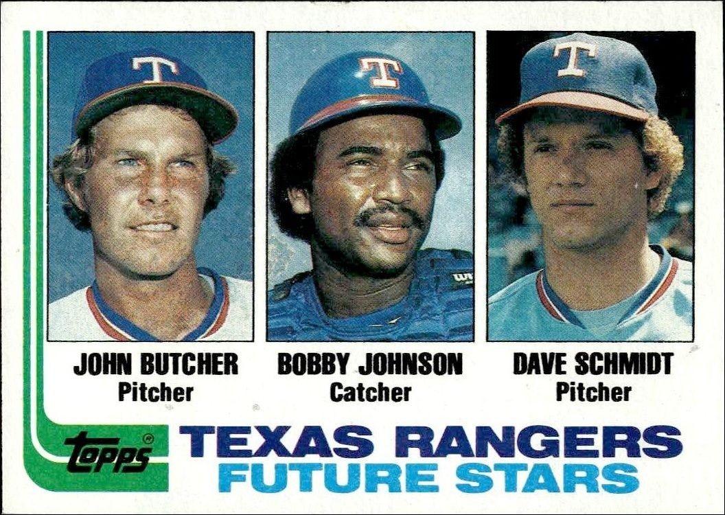 1982 Topps John Butcher #418 trading card