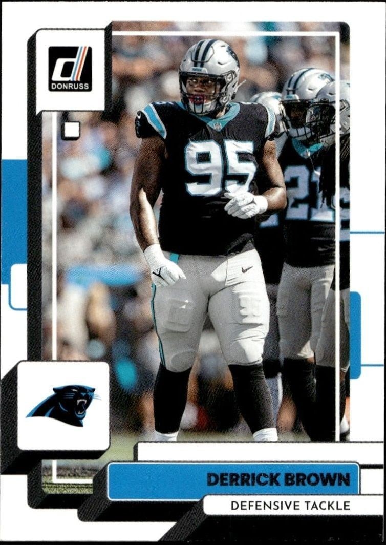 2022 Panini Donruss Derrick Brown #240 trading card