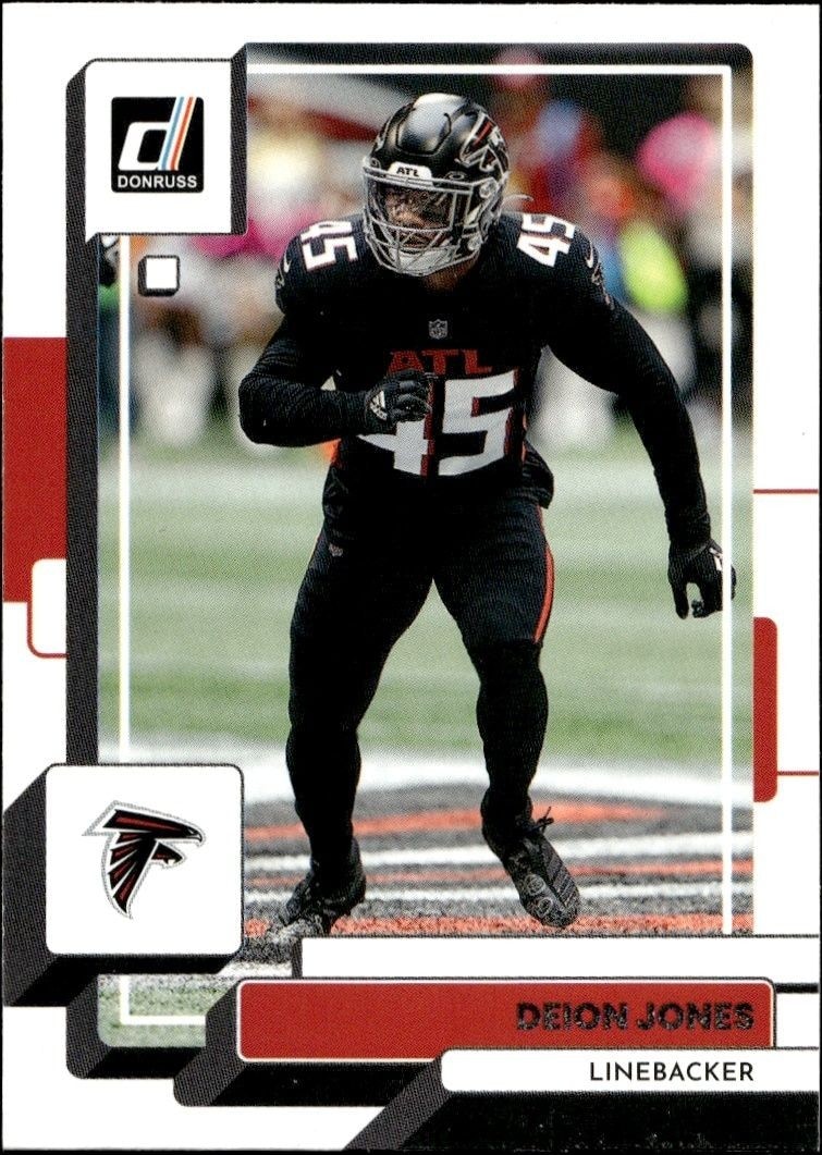 2022 Panini Donruss Deion Jones #231 trading card