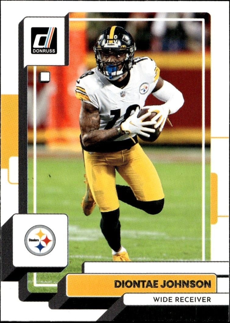 2022 Panini Donruss Diontae Johnson #217 trading card