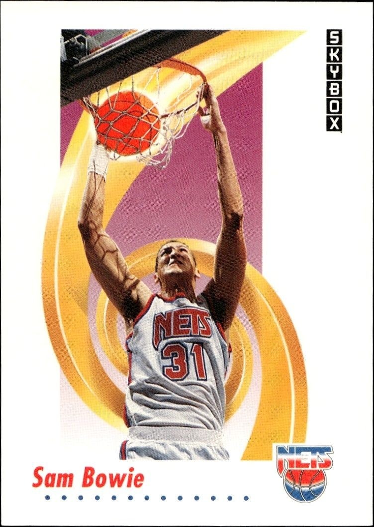 1991-92 Skybox Sam Bowie #178 trading card