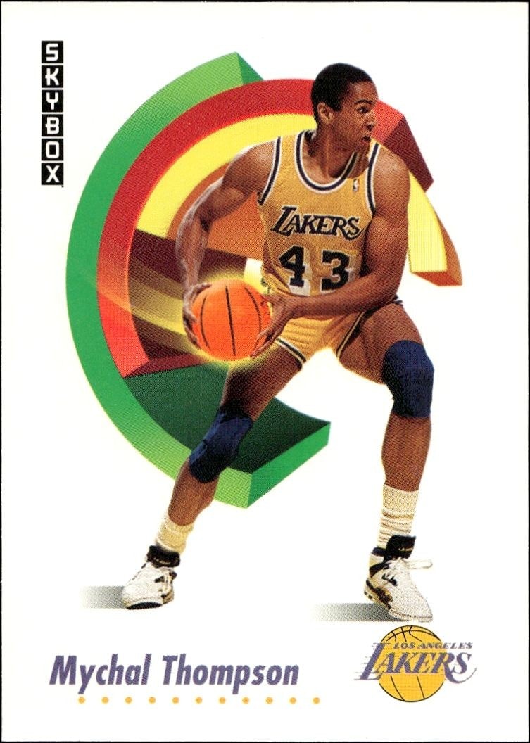 1991-92 Skybox Mychal Thompson #142 trading card