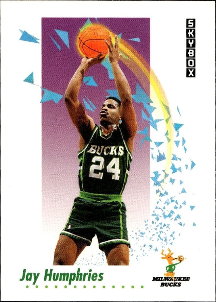 1991-92 Skybox Jay Humphries #158 trading card