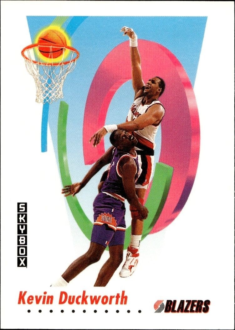 1991-92 Skybox Kevin Duckworth #238 trading card
