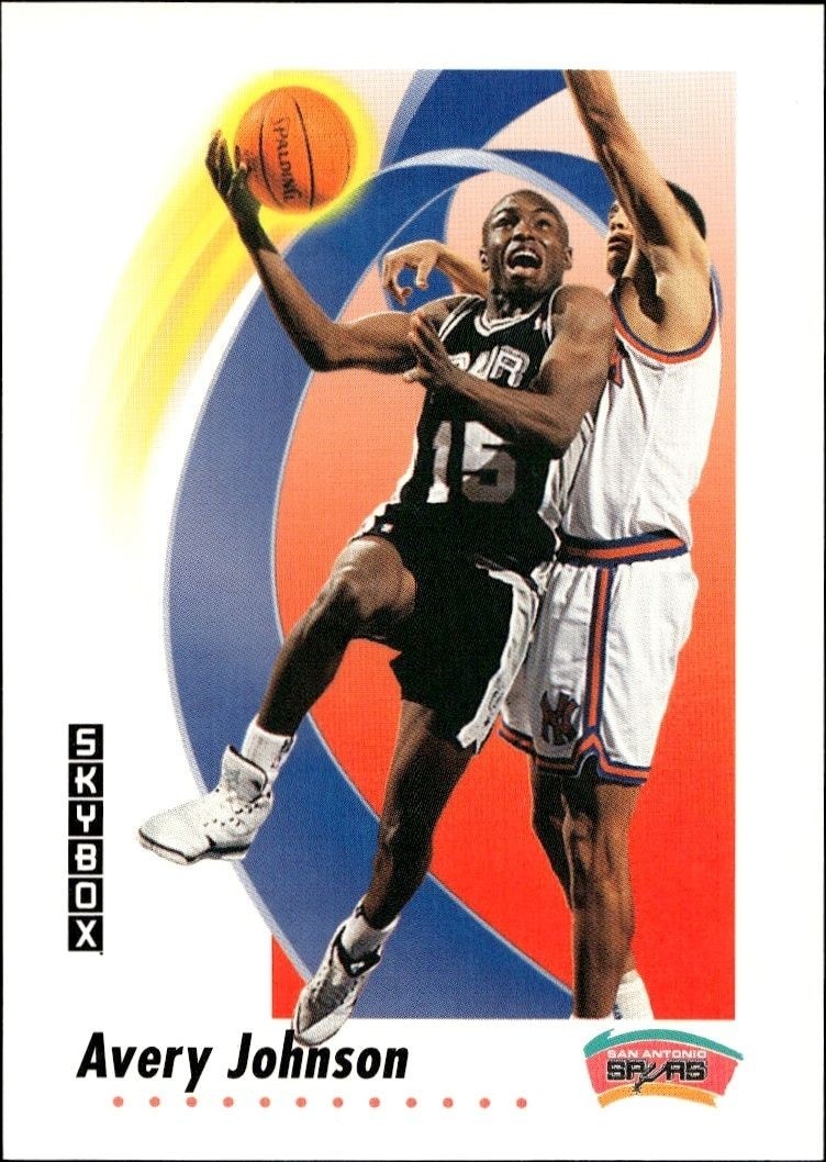 1991-92 Skybox Avery Johnson #259 trading card
