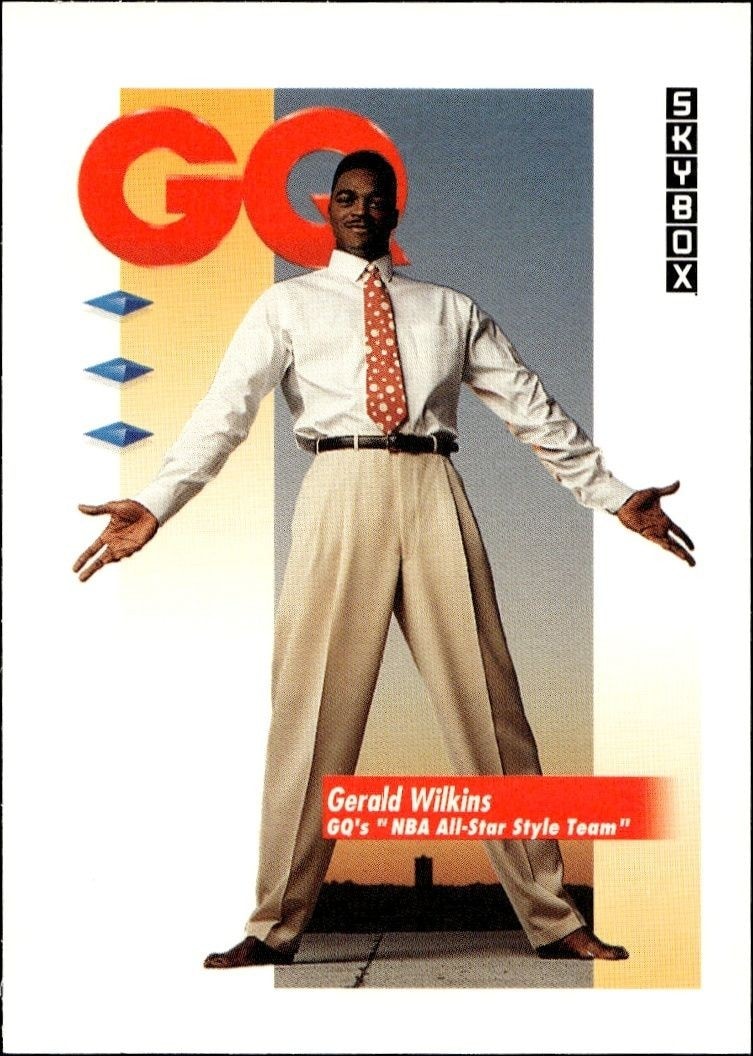 1991-92 Skybox Gerald Wilkins #327 trading card