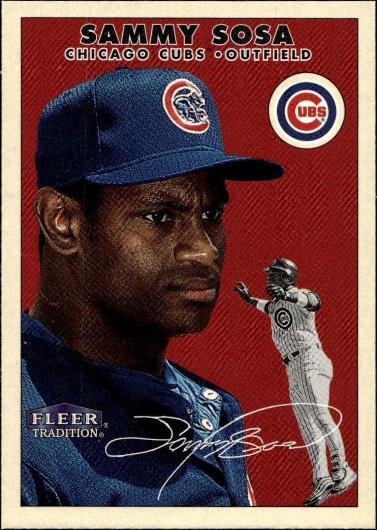 2000 Fleer Tradition Glossy Sammy Sosa #374 trading card