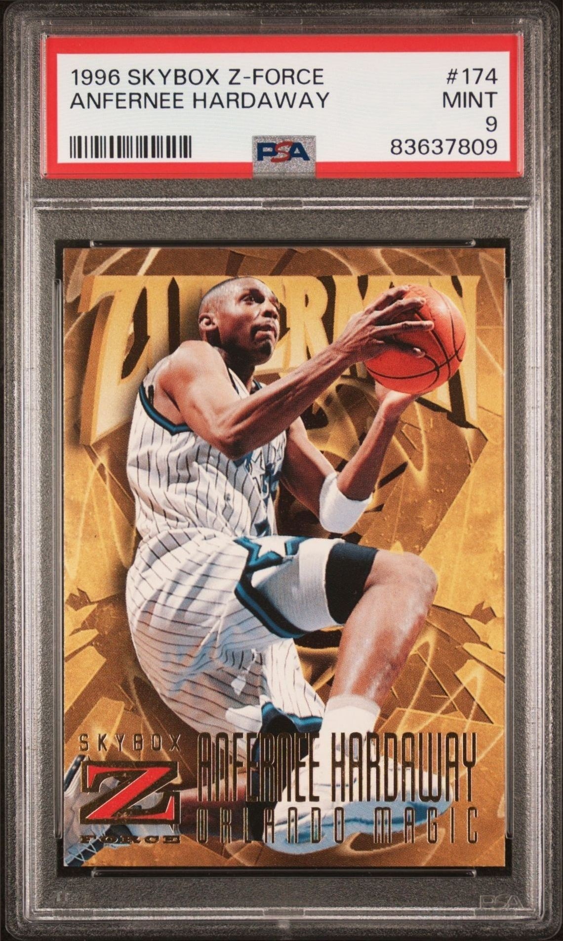 1996-97 Skybox Z-Force Anfernee Hardaway #174 trading card