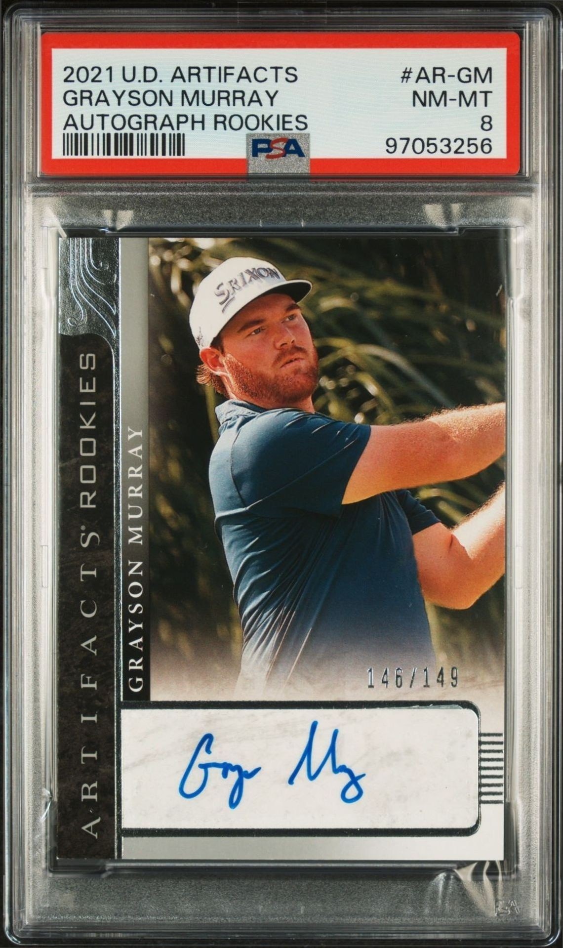 2021 Upper-Deck Artifacts Grayson Murray #AR-GM trading card