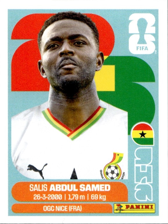 2026 Panini FIFA World Cup Salis Abdul Samed #GHA 11 trading card
