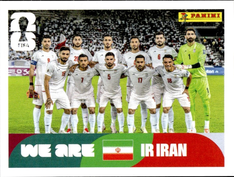 2026 Panini FIFA World Cup Iran National Team #IRN 13 trading card