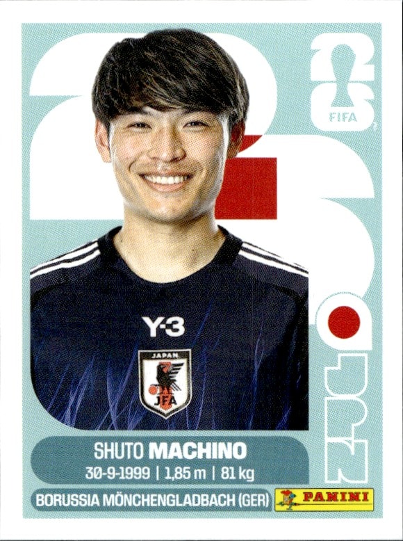 2026 Panini FIFA World Cup Shuto Machino #JPN 17 trading card