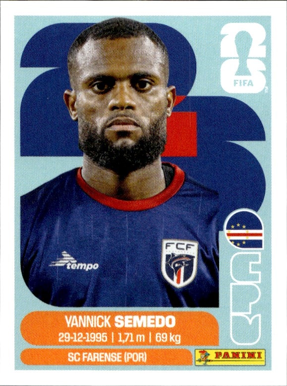 2026 Panini FIFA World Cup Vannick Semedo #CPV 9 trading card