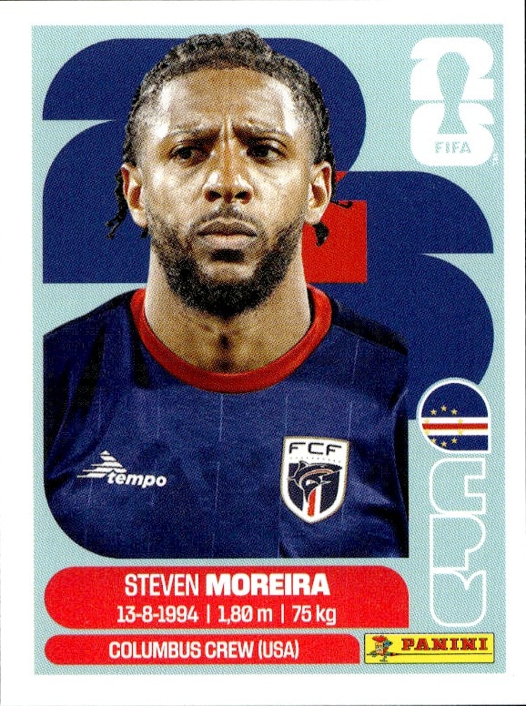 2026 Panini FIFA World Cup Steven Moreira #CPV 6 trading card
