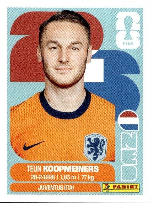 2026 Panini FIFA World Cup Teun Koopmeiners #NED 12 trading card