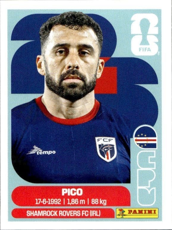 2026 Panini FIFA World Cup Pico #CPV 4 trading card