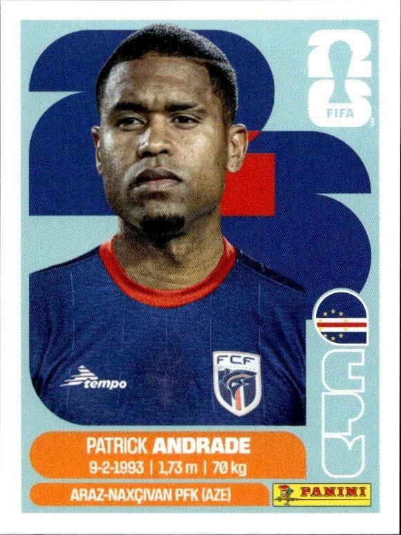 2026 Panini FIFA World Cup Patrick Andrade #CPV 11 trading card