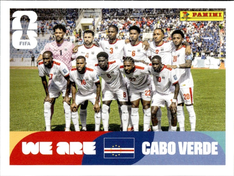 2026 Panini FIFA World Cup Cabo Verde #CPV 13 trading card