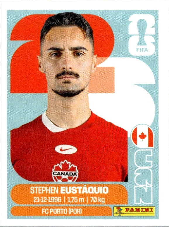 2026 Panini FIFA World Cup Stephen Eustáquio #CAN 10 trading card