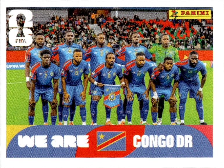 2026 Panini FIFA World Cup Congo Dr #COD 13 trading card