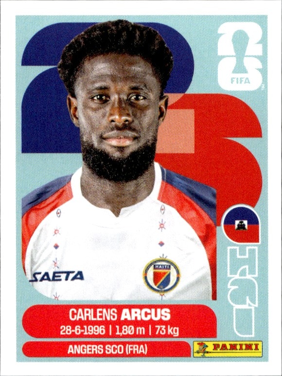 2026 Panini FIFA World Cup Carlen Arcus #HAI 3 trading card