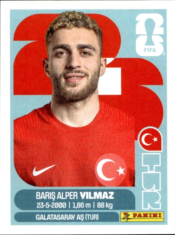 2026 Panini FIFA World Cup Bariş Alper Vilmaz #TUR 18 trading card