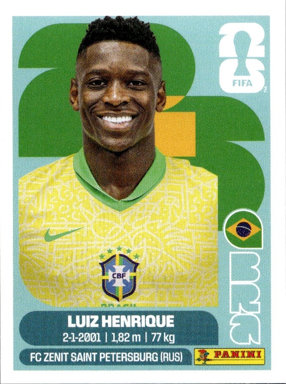 2026 Panini FIFA World Cup Luiz Henrique #BRA 12 trading card
