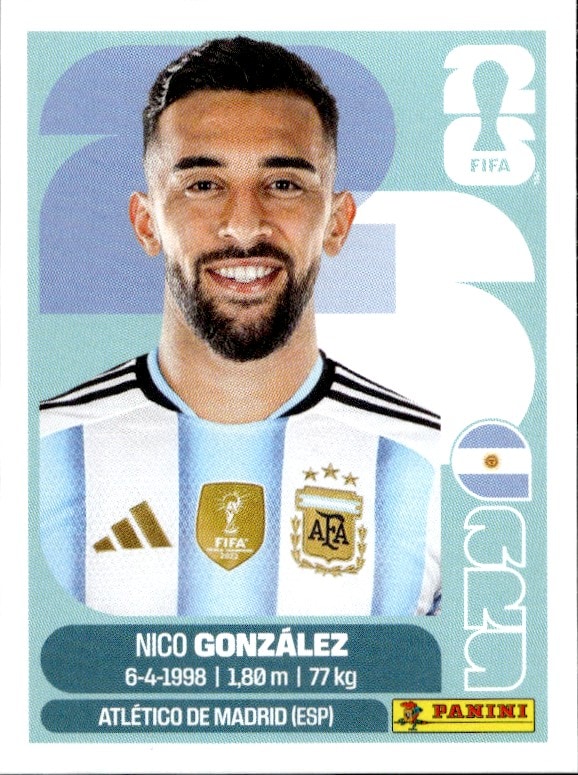 Nico González (Sticker)