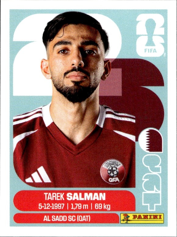2026 Panini FIFA World Cup Tarek Salman #QAT 8 trading card