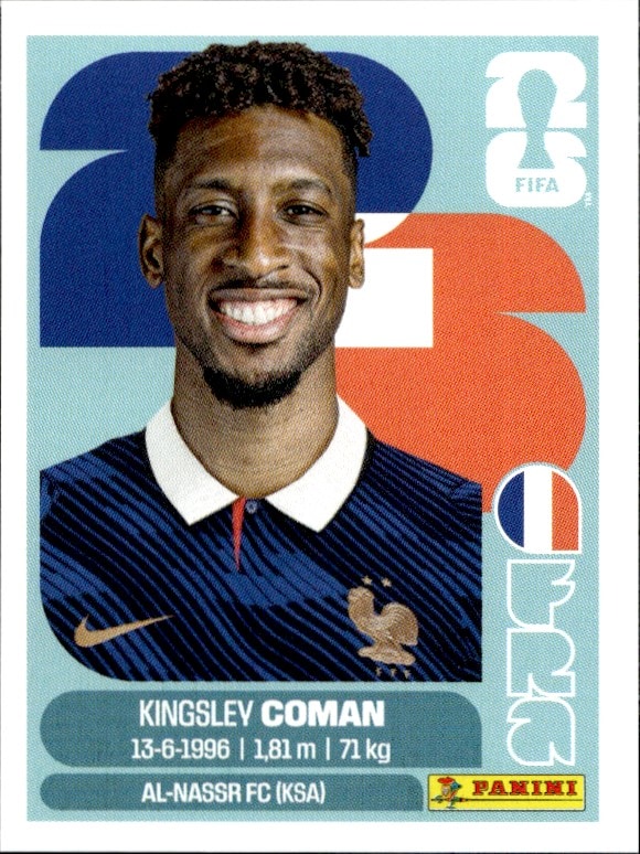 2026 Panini FIFA World Cup Kingsley Coman #FRA 18 trading card