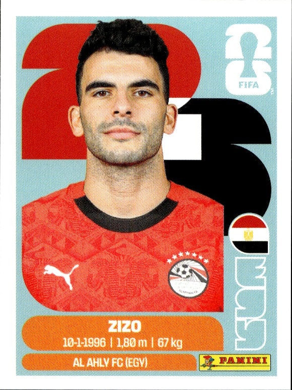 2026 Panini FIFA World Cup Zizo #EGY 11 trading card