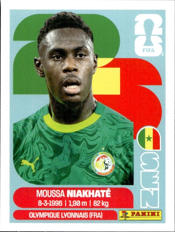 2026 Panini FIFA World Cup Moussa Niakhaté #SEN 4 trading card